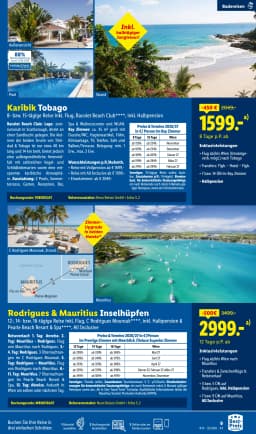Seite 9 des Lidl Reisen Prospekts September-Oktober Reise-Highlights