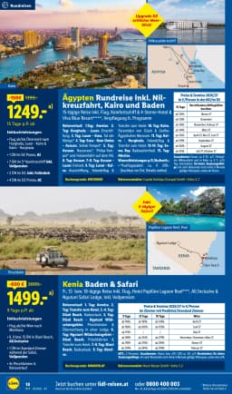 Seite 18 des Lidl Reisen Prospekts September-Oktober Reise-Highlights