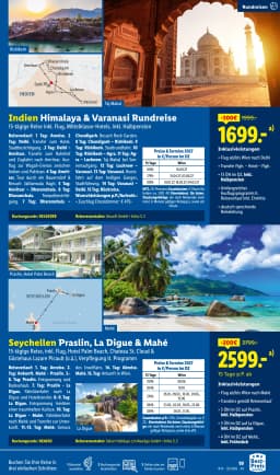 Seite 19 des Lidl Reisen Prospekts September-Oktober Reise-Highlights