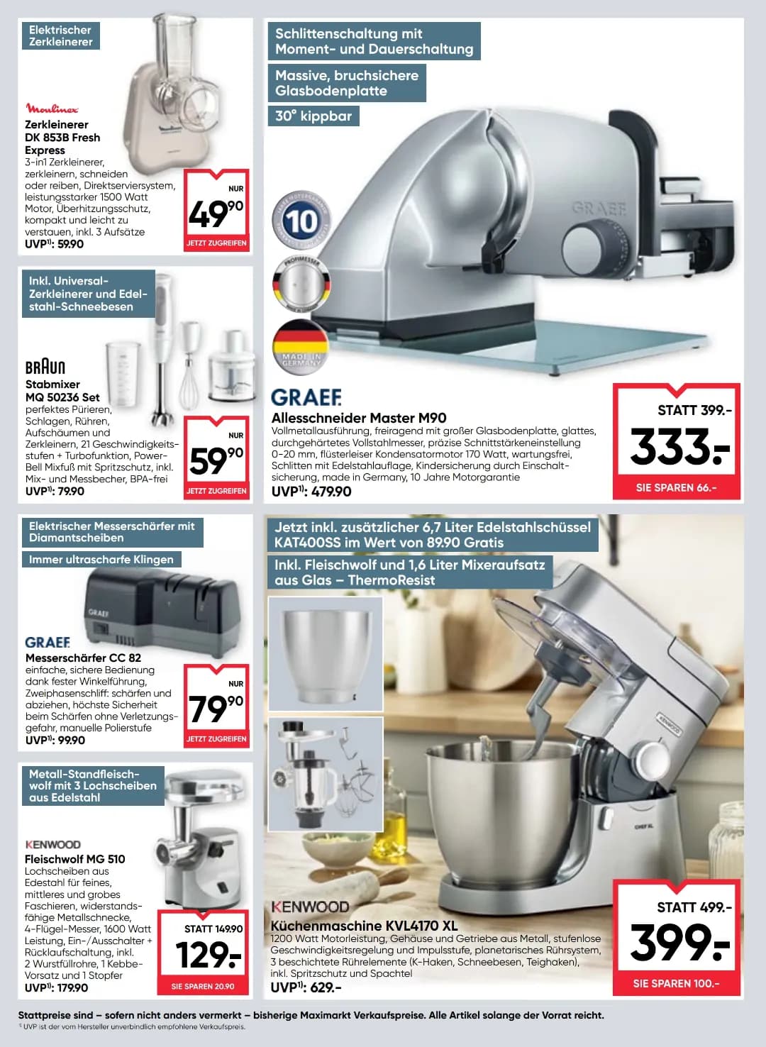 Seite 18 des Maximarkt Flugblatts – Wochenangebote ab 31.07.2026
