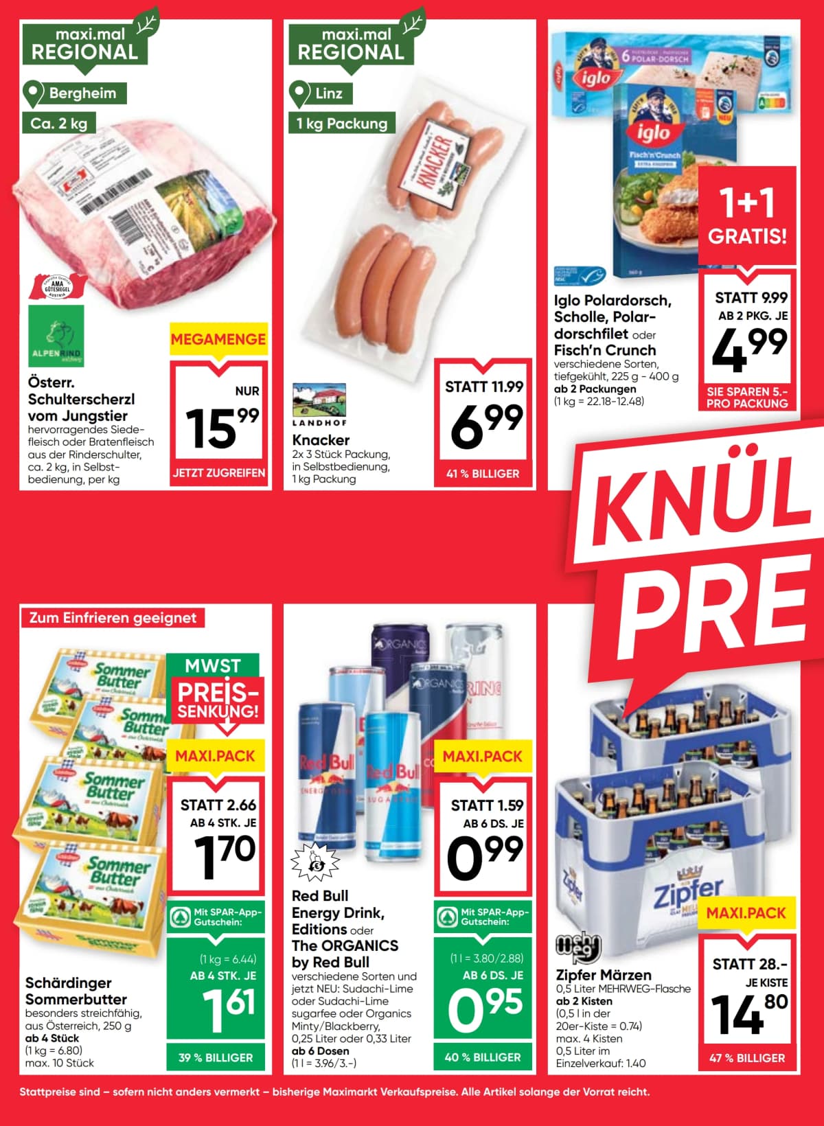 Seite 2 des Maximarkt Flugblatts – Aktuelle Angebote ab 23.08.2026.