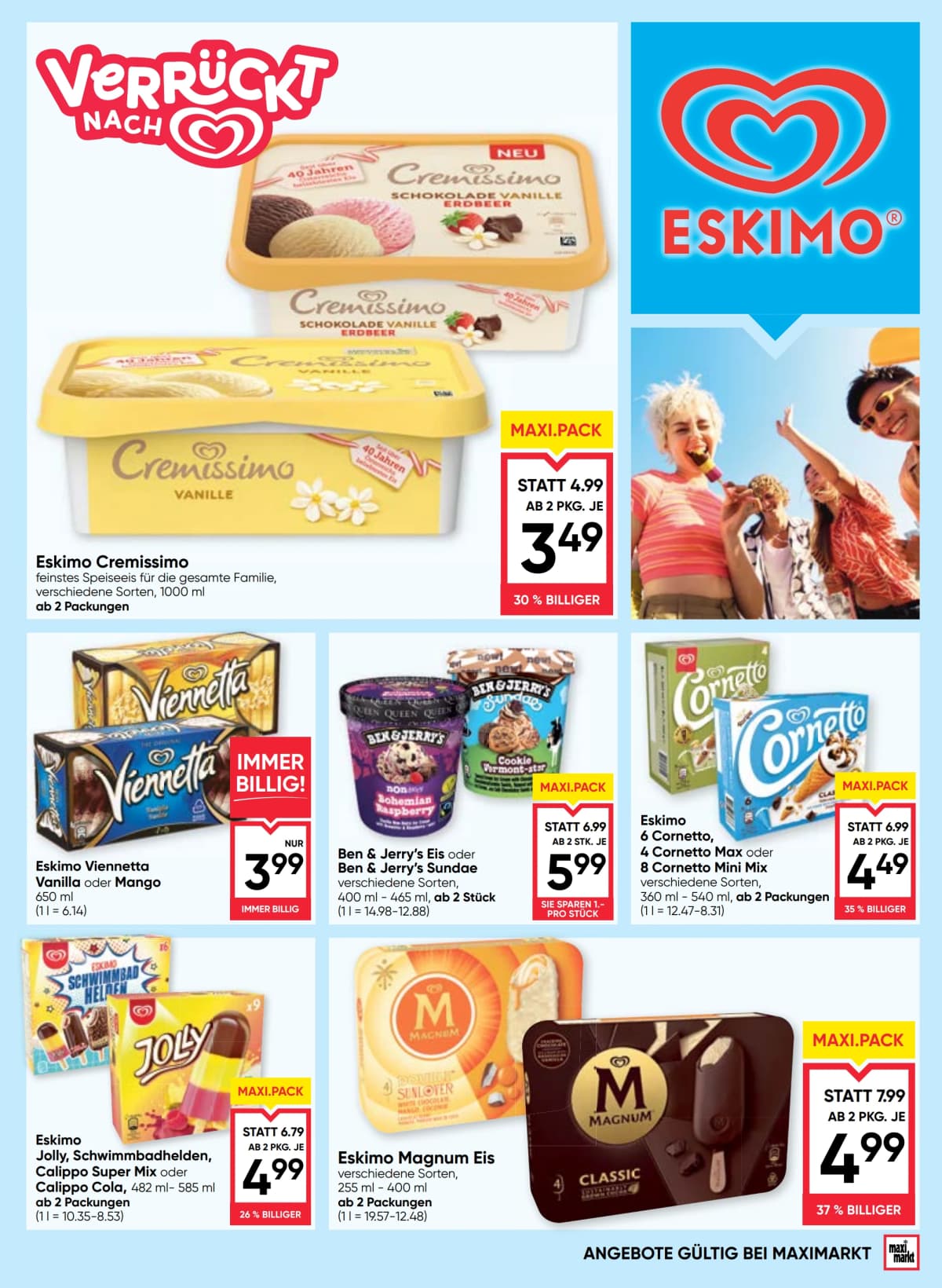 Seite 7 des Maximarkt Flugblatts – Aktuelle Angebote ab 23.08.2026.