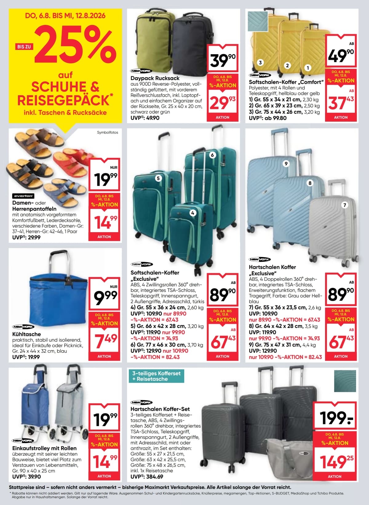 Seite 18 des Maximarkt Flugblatts – Aktuelle Angebote ab 23.08.2026.