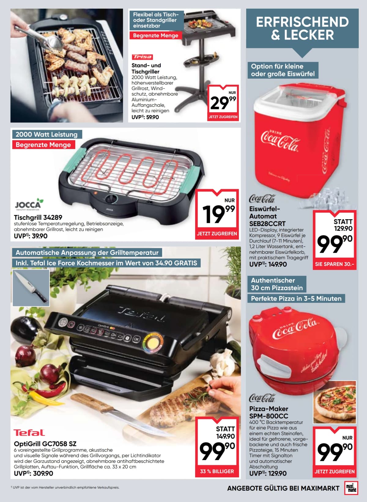 Seite 19 des Maximarkt Flugblatts – Aktuelle Angebote ab 23.08.2026.
