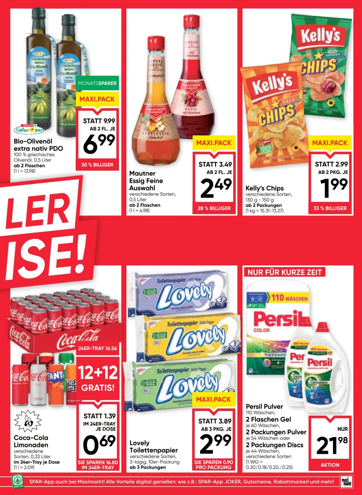 Seite 3 des Maximarkt Flugblatts – Aktuelles Flugblatt ab 23.08.2026.