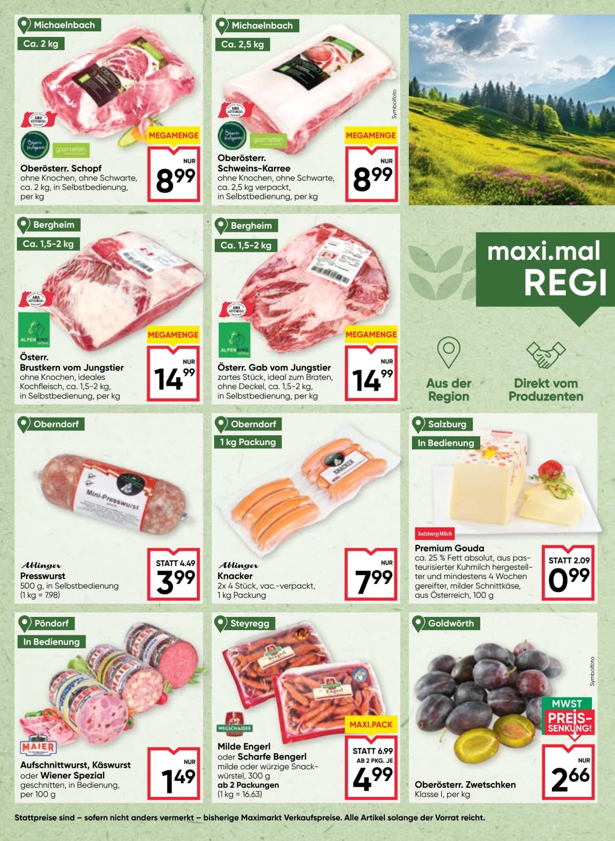 Seite 4 des Maximarkt Flugblatts – Aktuelles Flugblatt ab 23.08.2026.