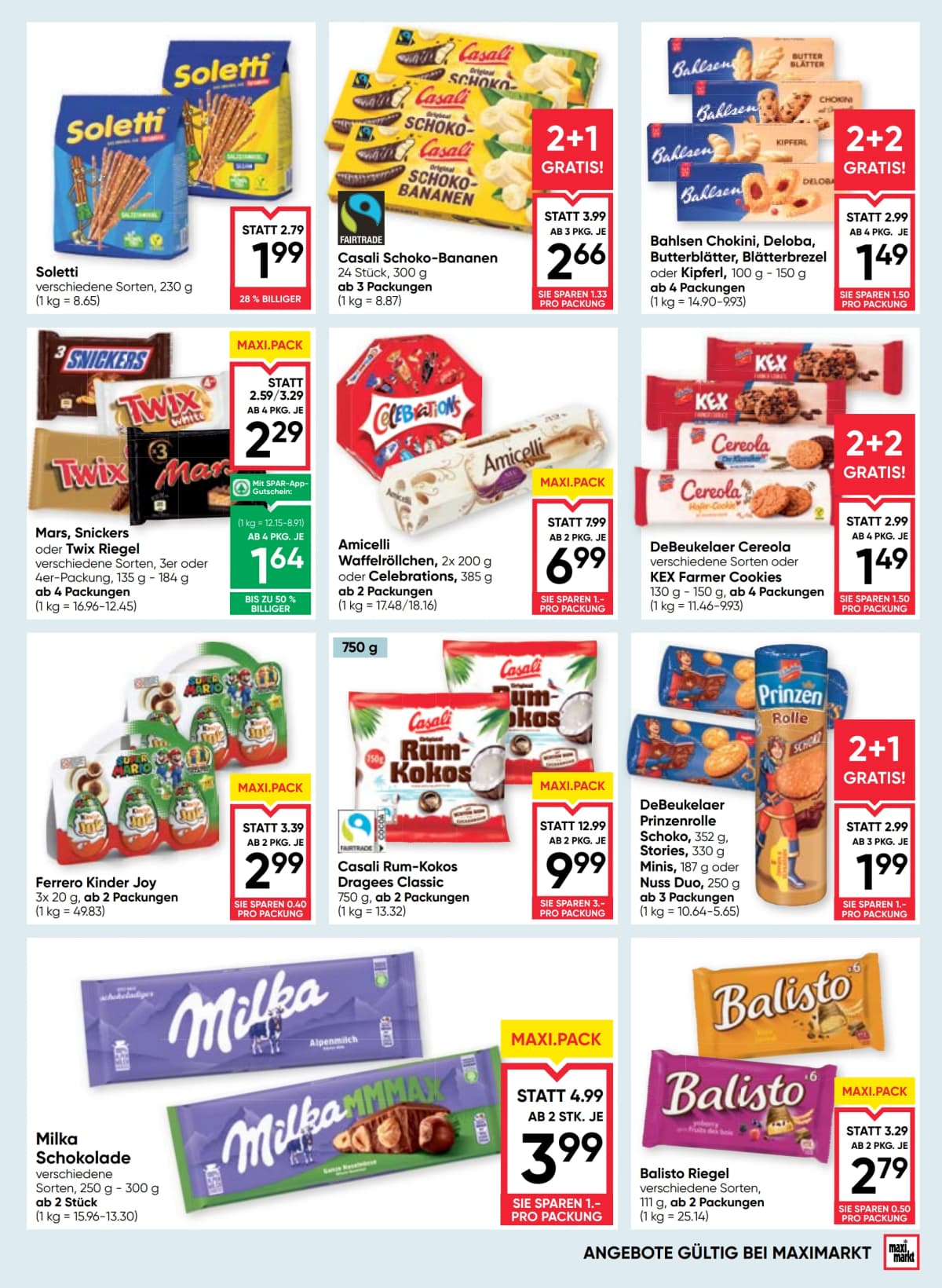 Seite 11 des Maximarkt Flugblatts – Aktuelles Flugblatt ab 23.08.2026.