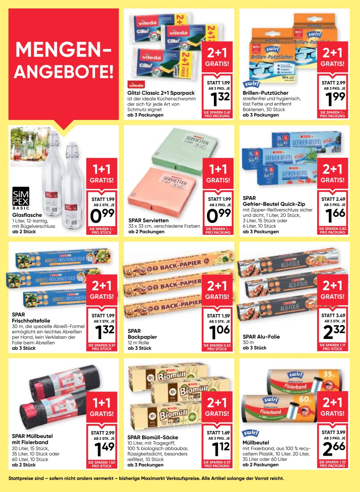 Seite 16 des Maximarkt Flugblatts – Aktuelles Flugblatt ab 23.08.2026.