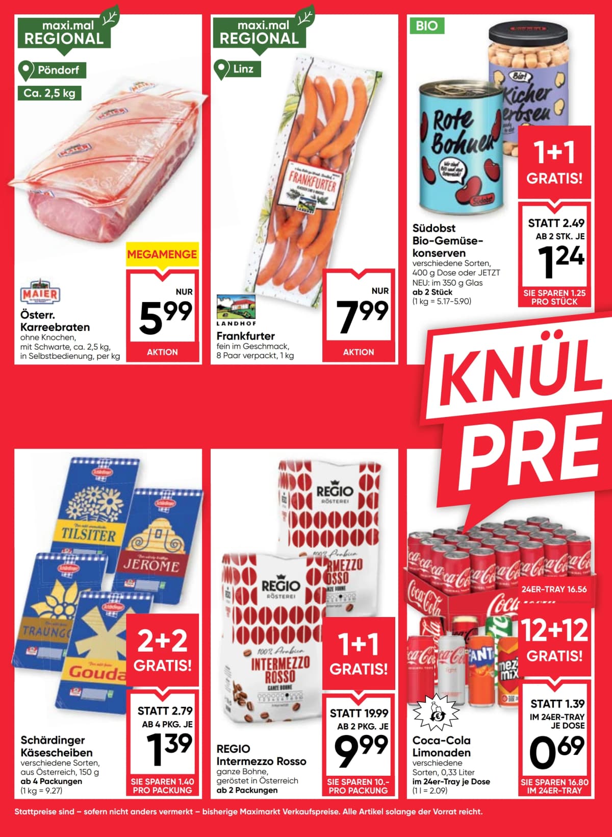 Seite 2 des Maximarkt Flugblatts – Aktuelles Flugblatt