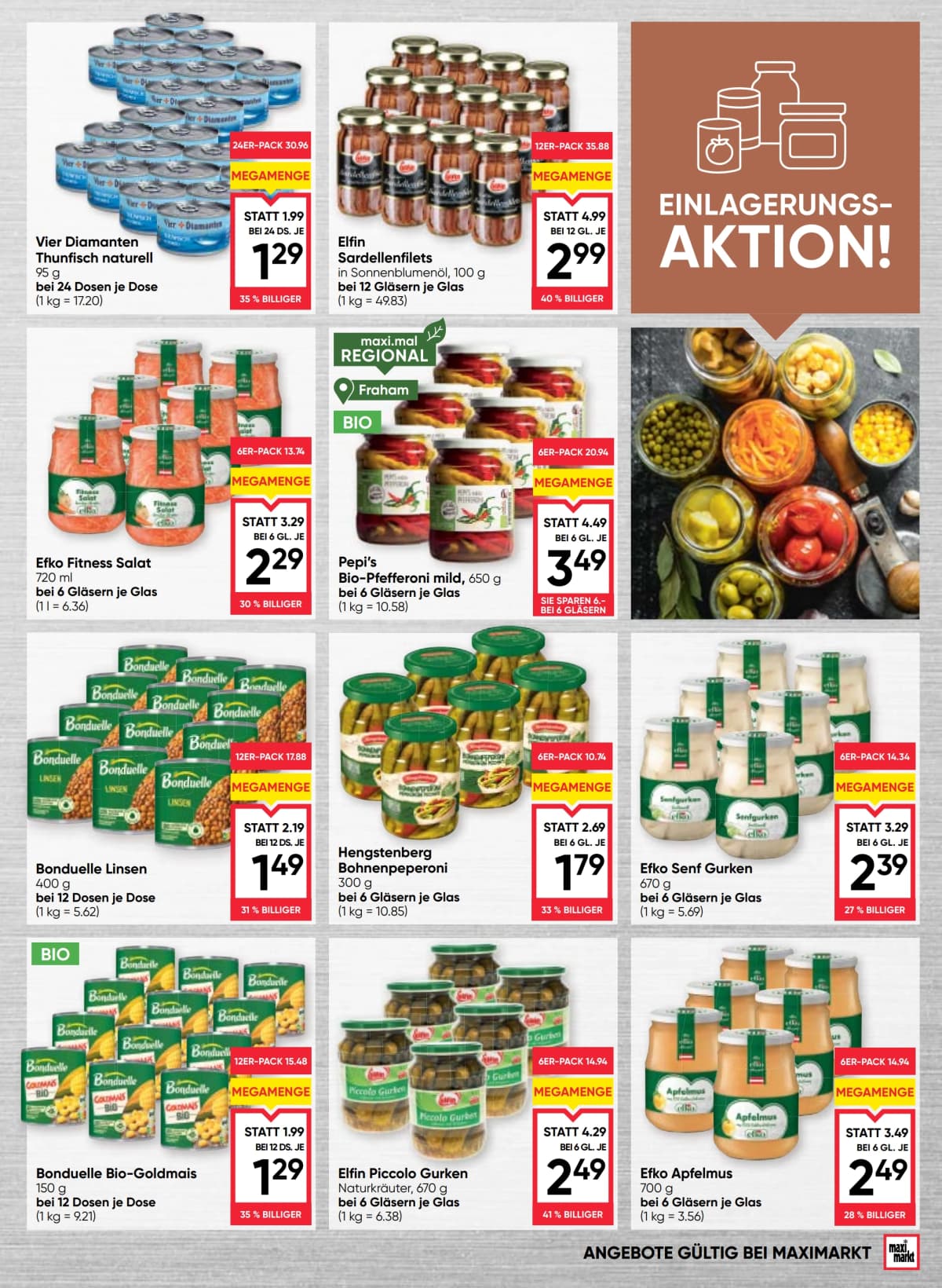 Seite 7 des Maximarkt Flugblatts – Aktuelles Flugblatt ab 23.08.2026.