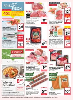 Seite 8 des Maximarkt Prospekts Aktuelles Flugblatt