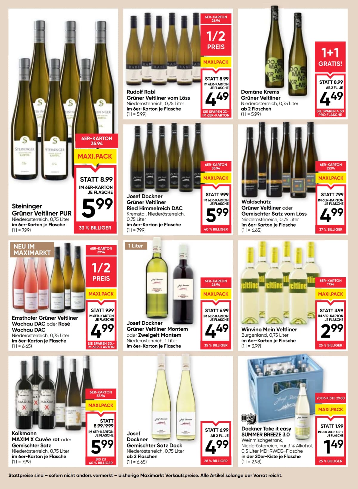 Seite 14 des Maximarkt Flugblatts – Aktuelles Flugblatt ab 23.08.2026.