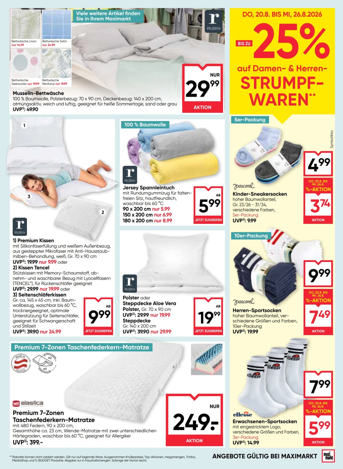 Seite 17 des Maximarkt Flugblatts – Aktuelles Flugblatt ab 23.08.2026.
