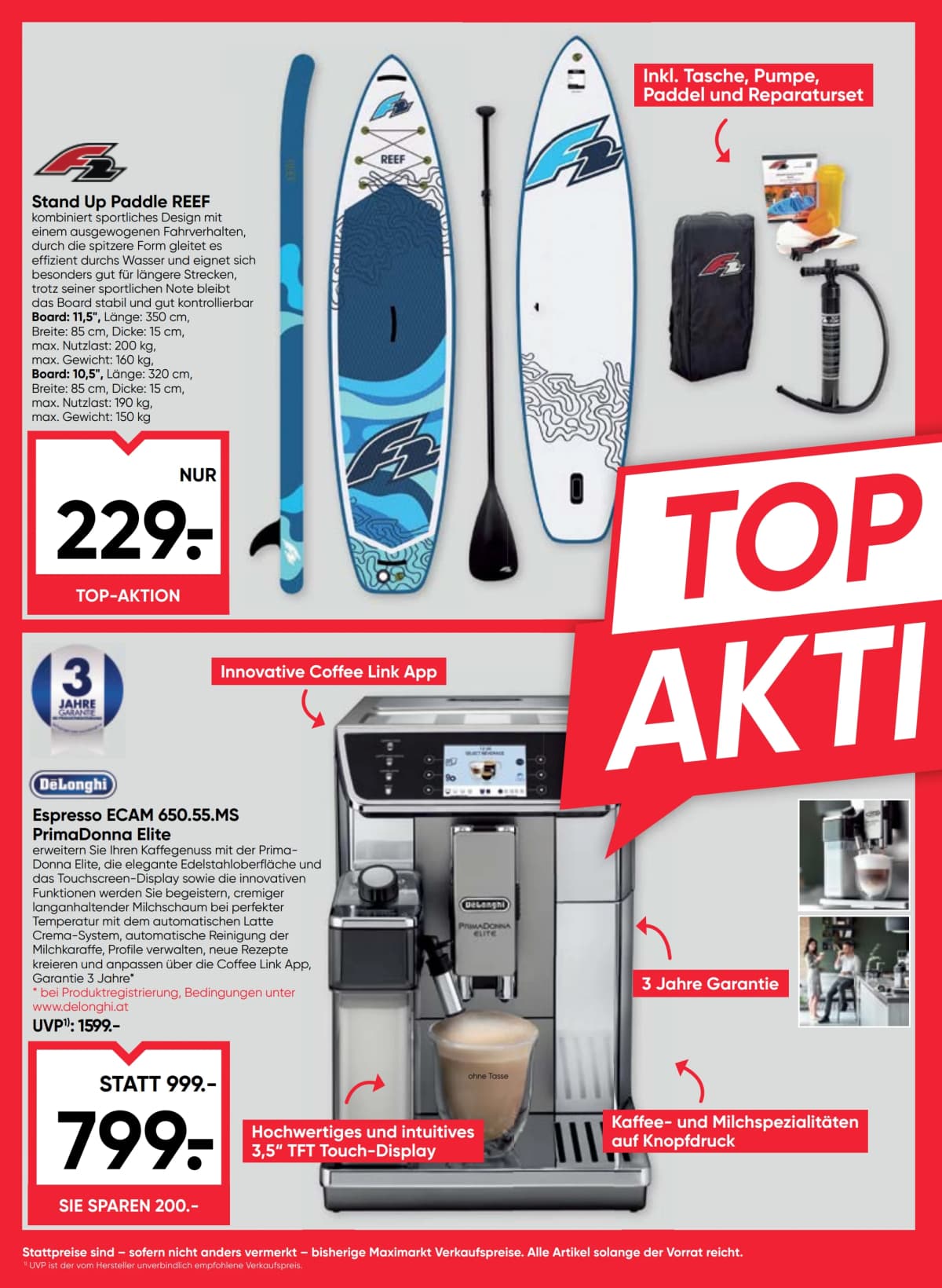 Seite 6 des Maximarkt Flugblatts – Top Aktion ab 23.08.2026.