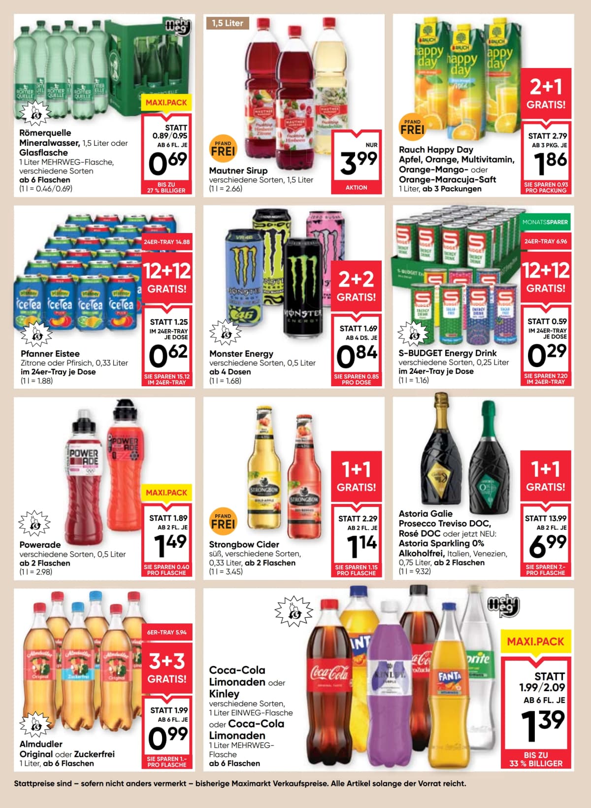 Seite 12 des Maximarkt Flugblatts – Aktuelle Angebote ab 09.09.2026.
