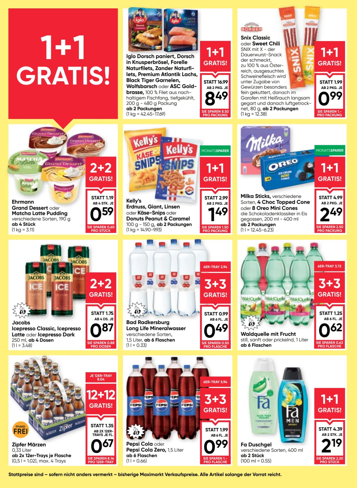 Seite 14 des Maximarkt Flugblatts – Aktuelle Angebote ab 09.09.2026.