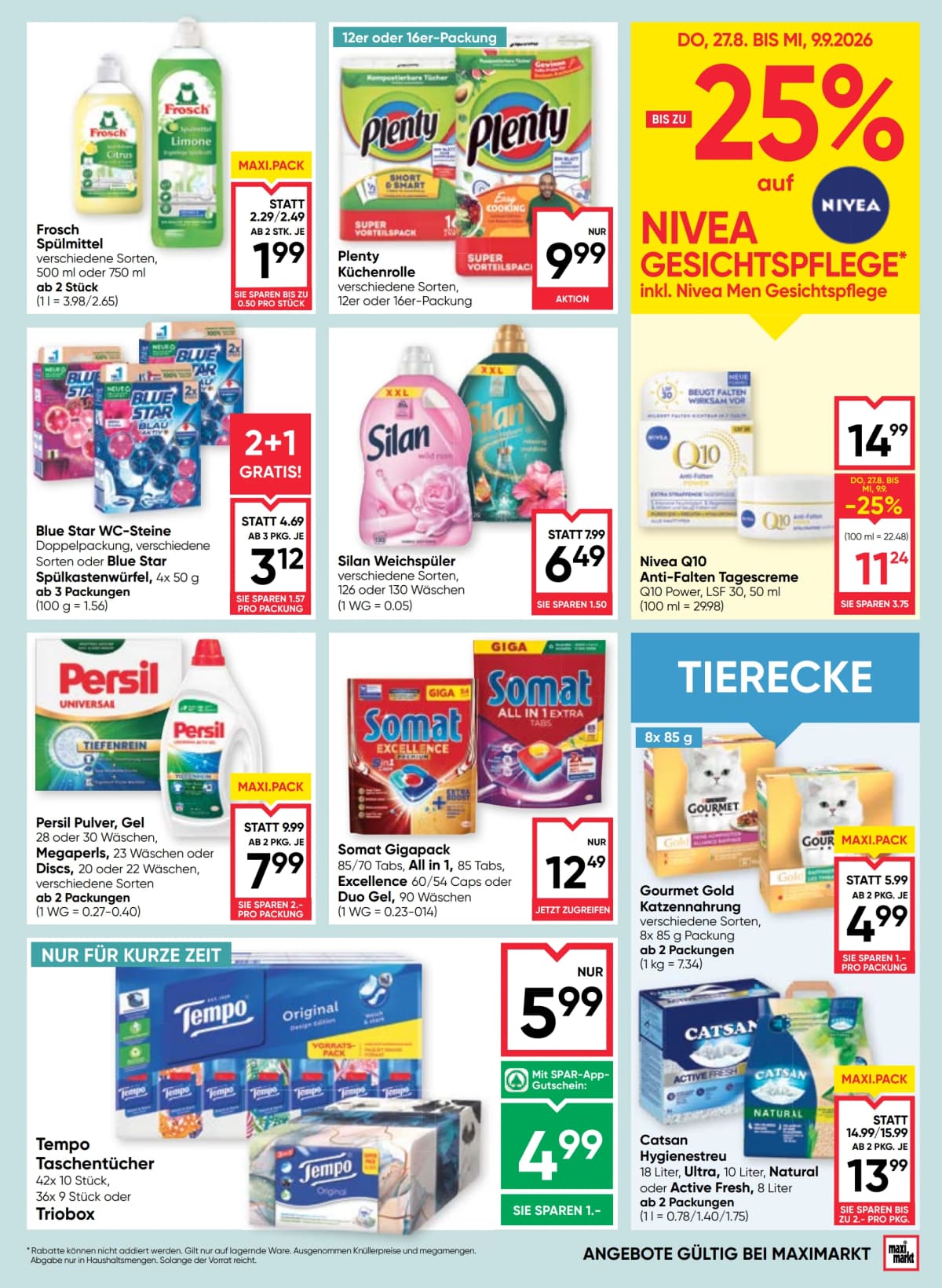 Seite 15 des Maximarkt Flugblatts – Aktuelle Angebote