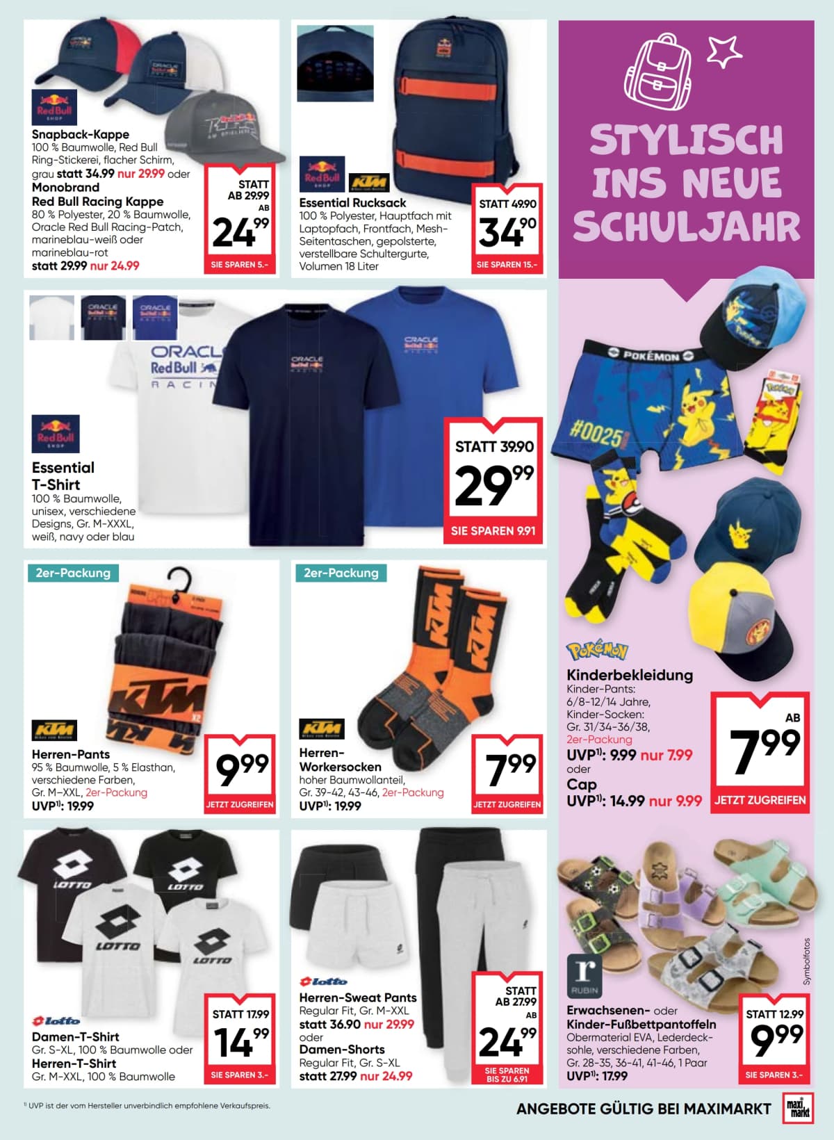 Seite 17 des Maximarkt Flugblatts – Aktuelle Angebote ab 09.09.2026.