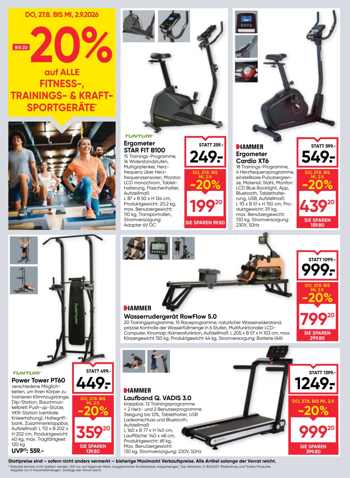 Seite 22 des Maximarkt Flugblatts – Aktuelle Angebote ab 09.09.2026.
