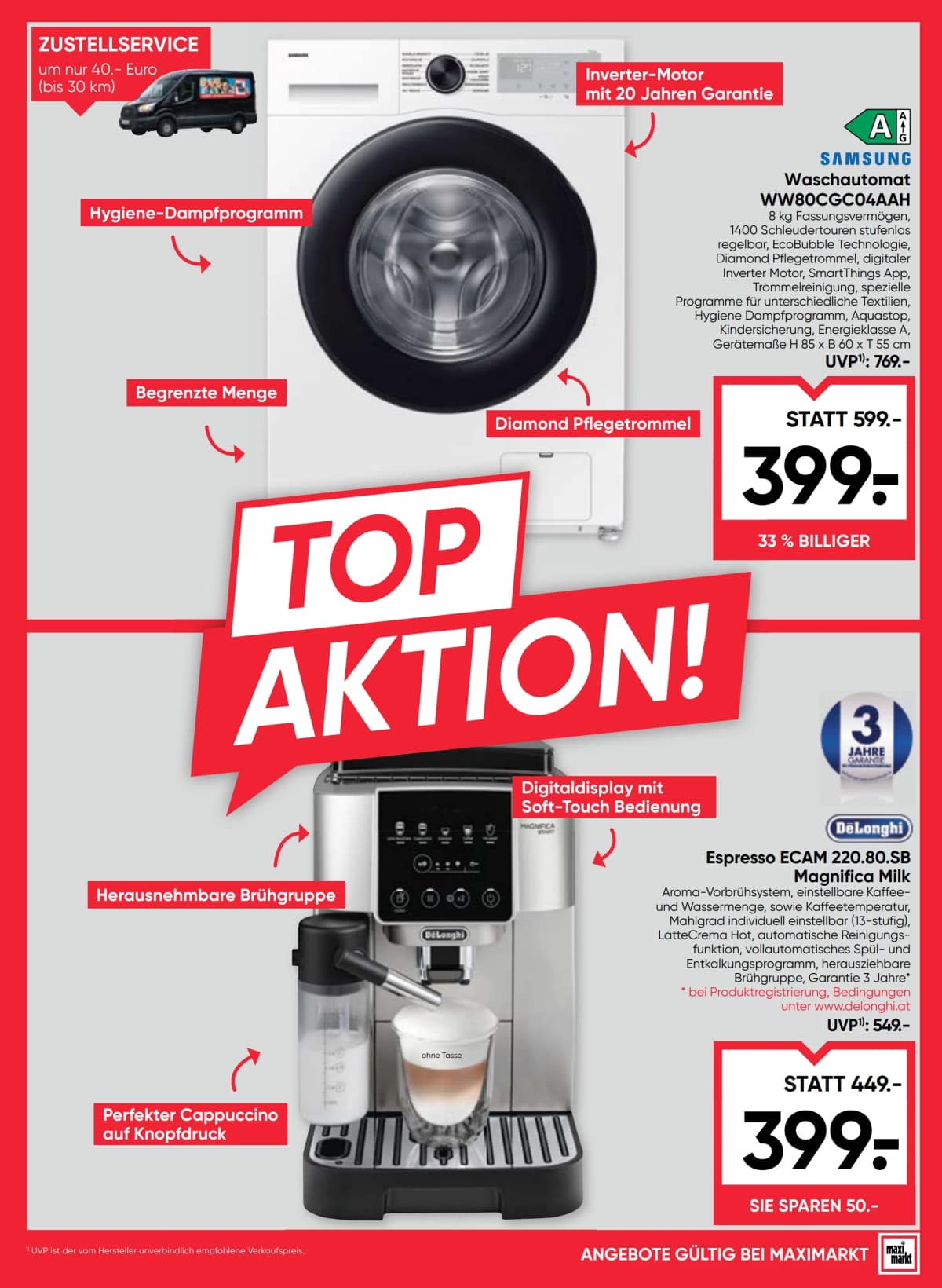 Seite 23 des Maximarkt Flugblatts – Aktuelle Angebote ab 09.09.2026.