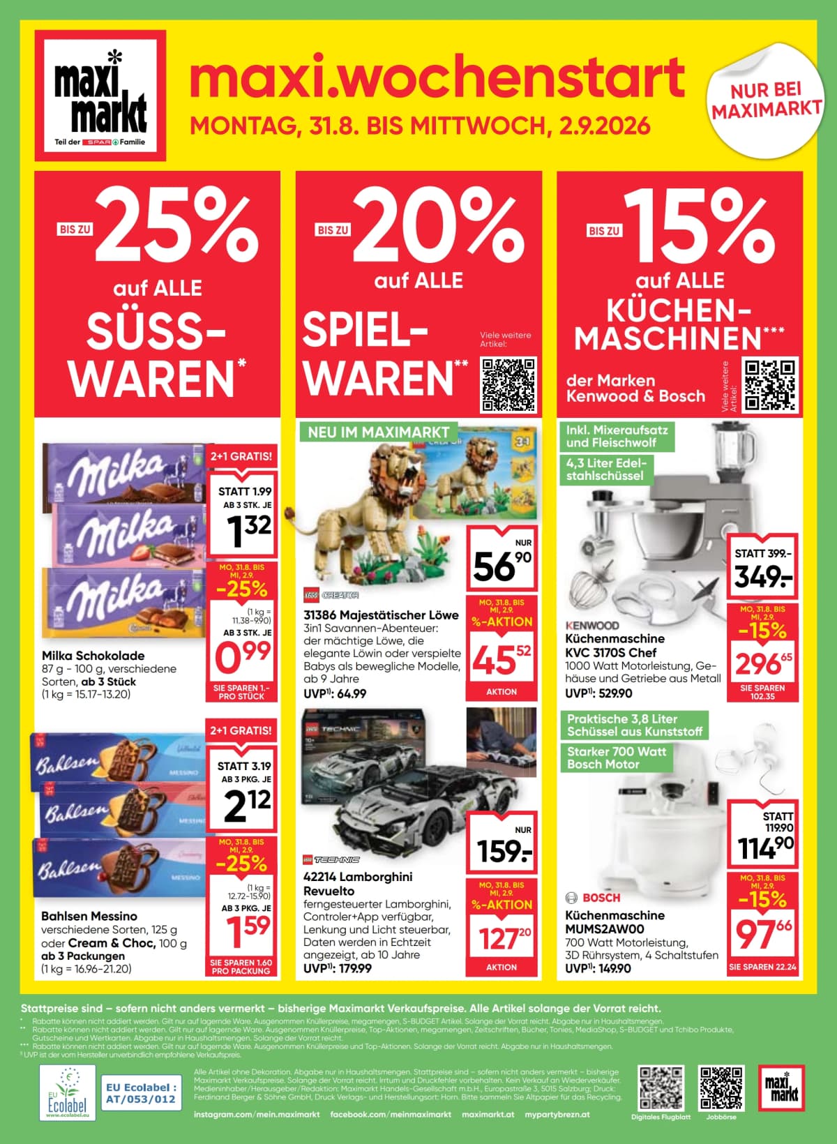 Seite 24 des Maximarkt Flugblatts – Aktuelle Angebote ab 09.09.2026.