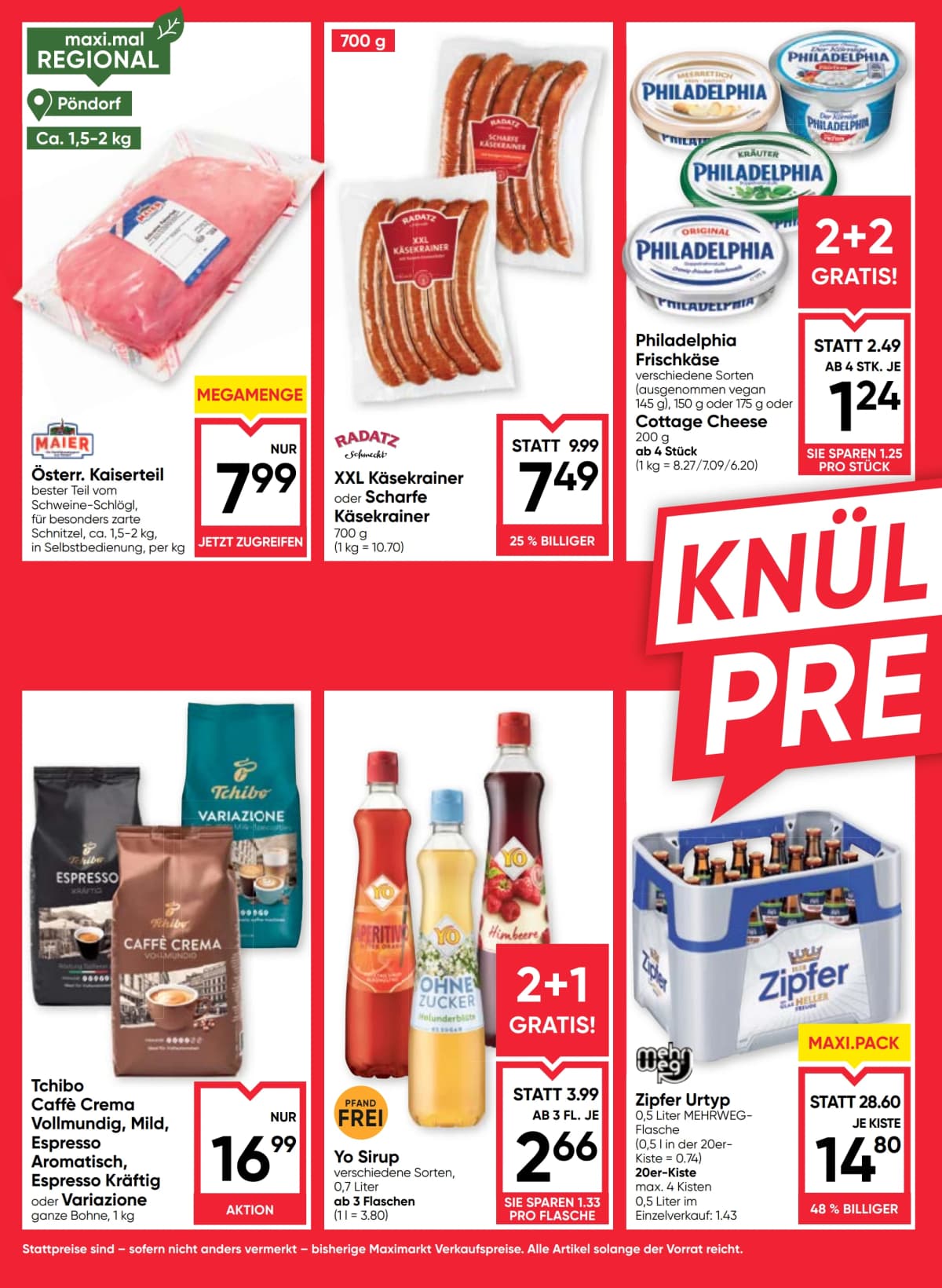 Seite 2 des Maximarkt Flugblatts – Aktuelle Angebote ab 09.09.2026.