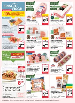 Seite 8 des Maximarkt Prospekts Aktuelle Angebote