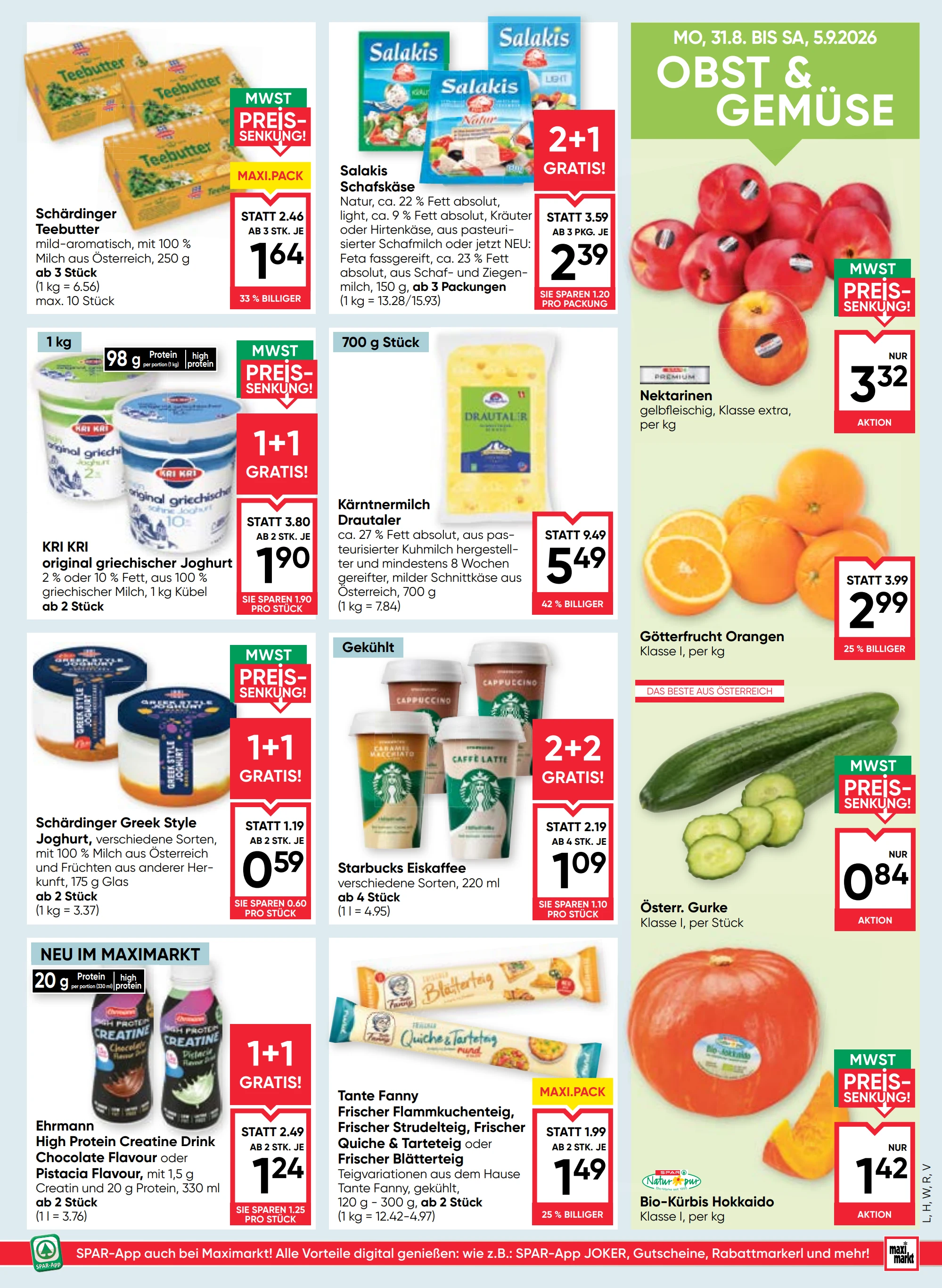 Seite 9 des Maximarkt Prospekts Aktuelle Angebote