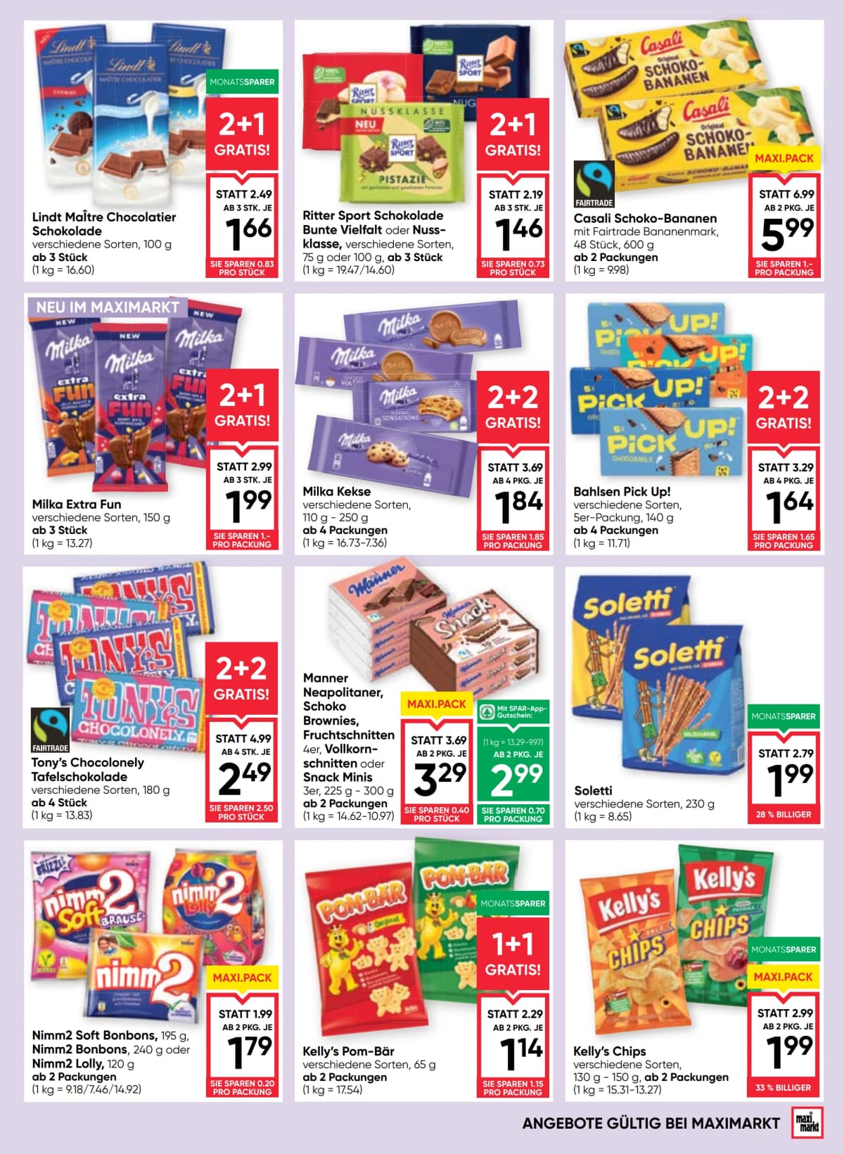 Seite 11 des Maximarkt Flugblatts – Aktuelle Angebote