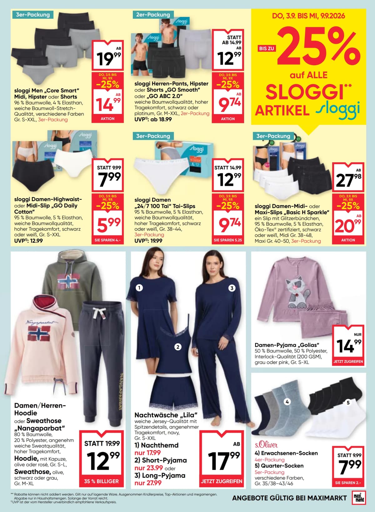 Seite 19 des Maximarkt Flugblatts – Aktuelle Angebote