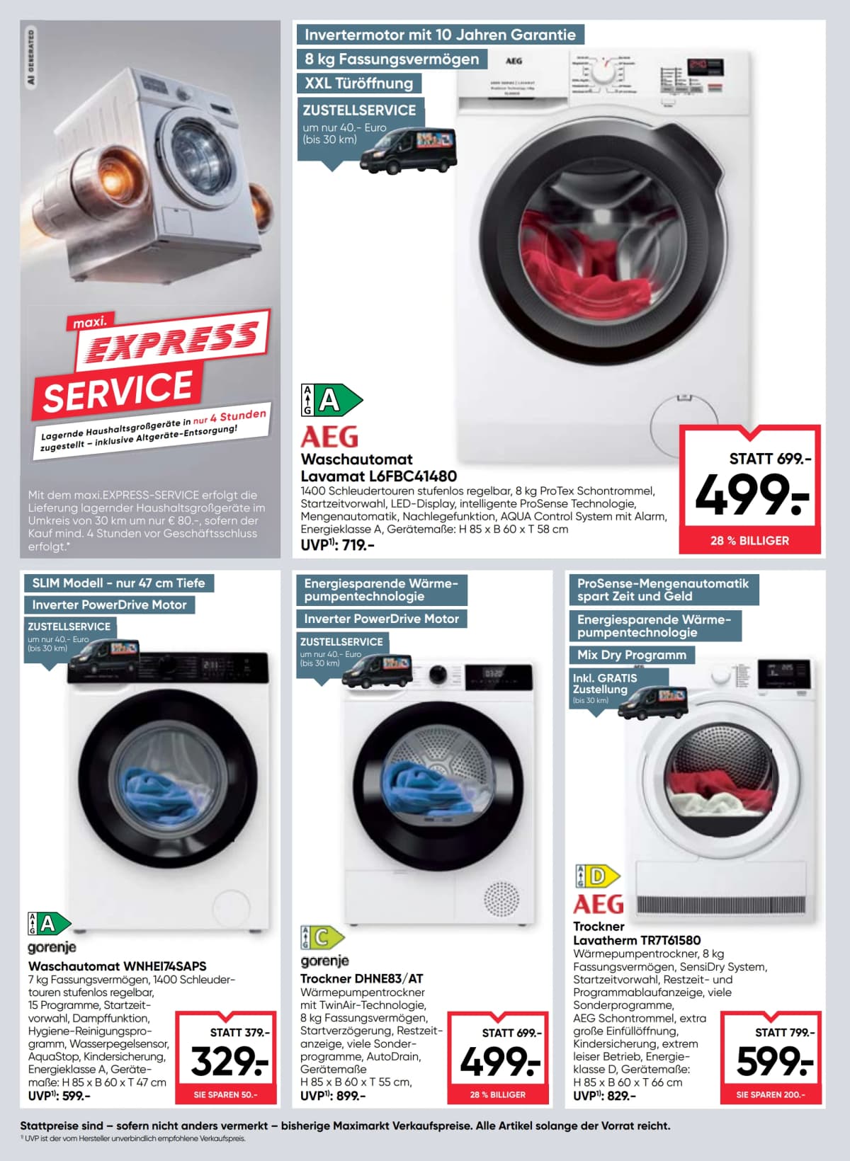 Seite 20 des Maximarkt Flugblatts – Aktuelle Angebote