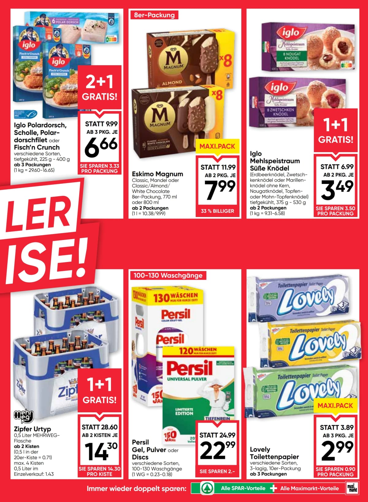 Seite 3 des Maximarkt Flugblatts – Aktuelles Flugblatt ab 08.09.2026.