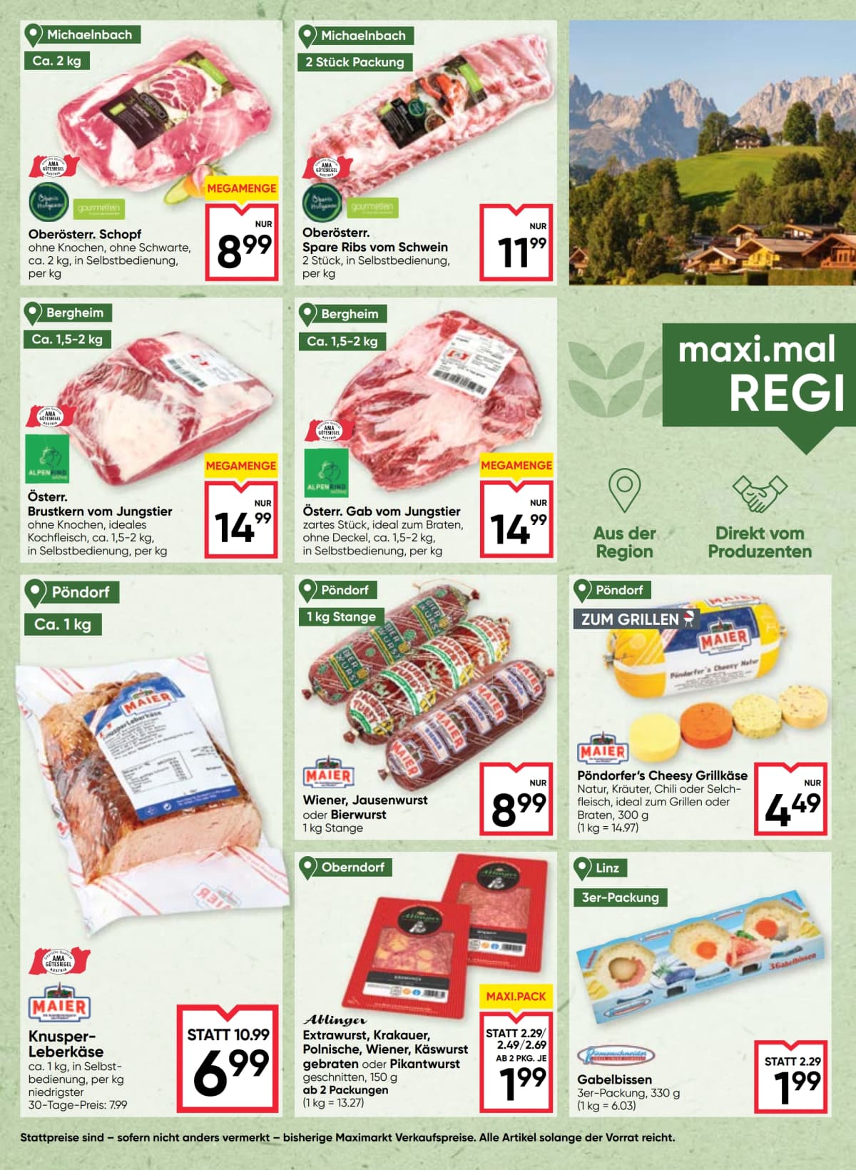 Seite 4 des Maximarkt Flugblatts – Aktuelles Flugblatt ab 08.09.2026.