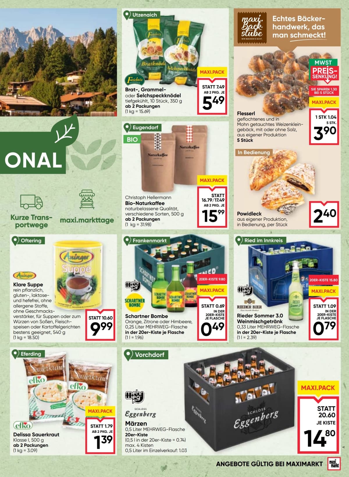 Seite 5 des Maximarkt Flugblatts – Aktuelles Flugblatt