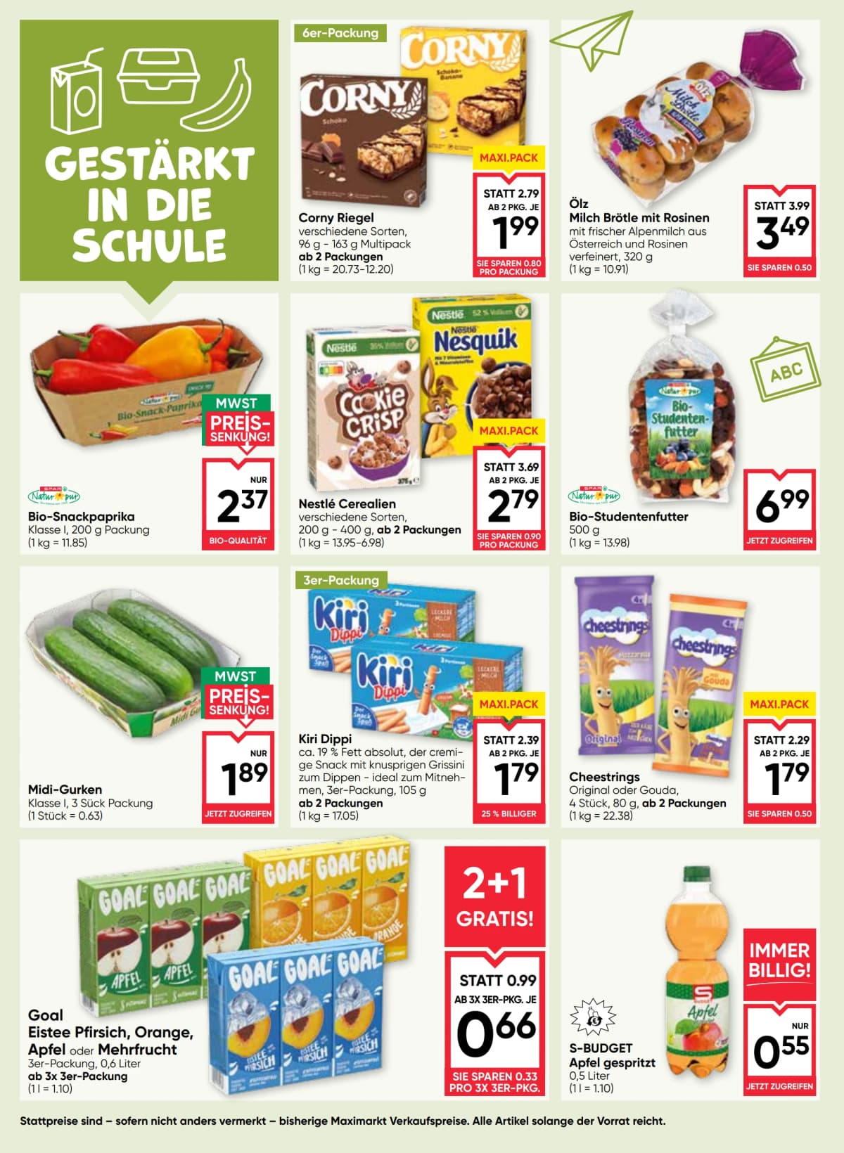 Seite 6 des Maximarkt Flugblatts – Aktuelles Flugblatt ab 08.09.2026.