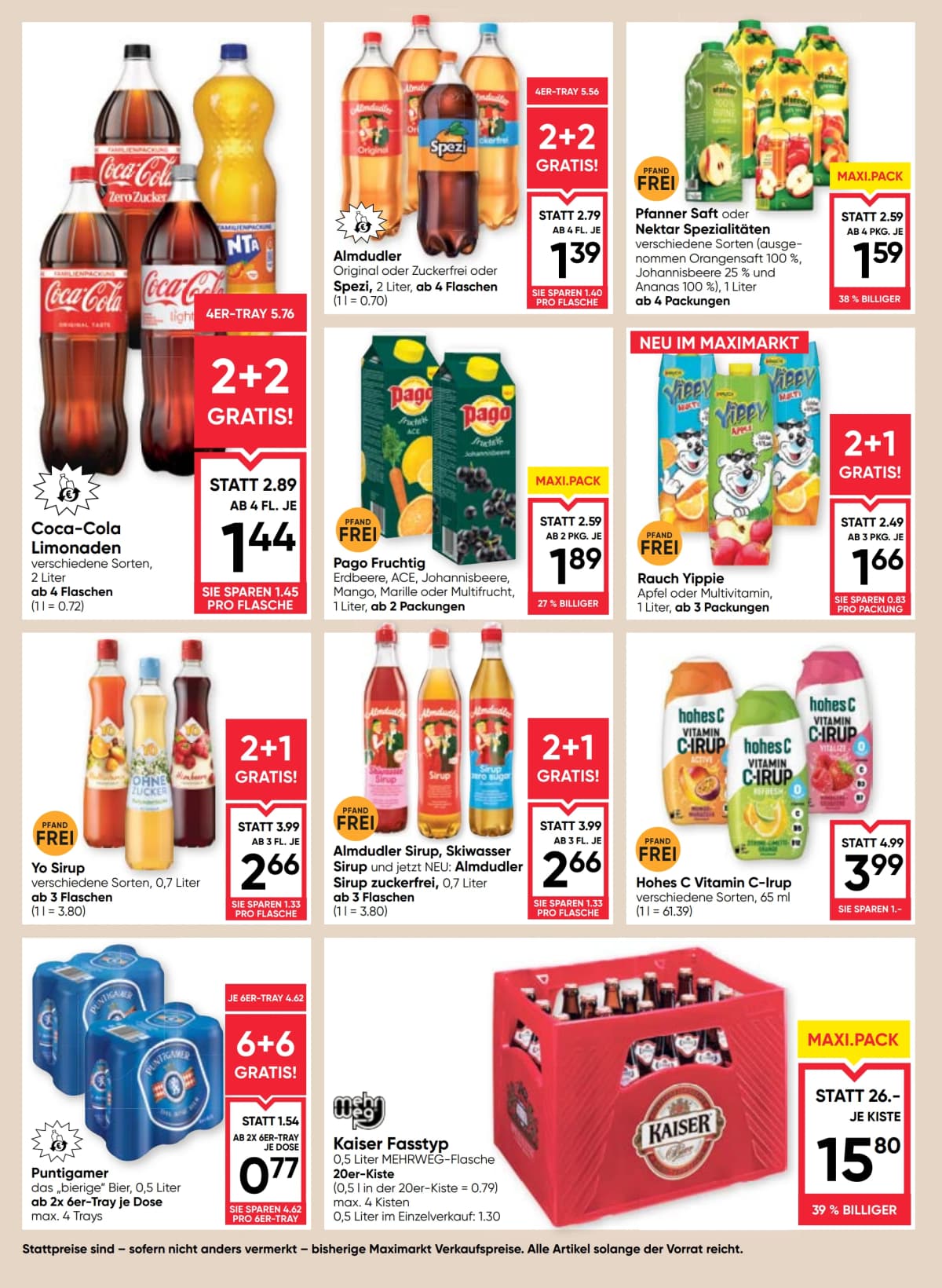 Seite 12 des Maximarkt Flugblatts – Aktuelles Flugblatt ab 08.09.2026.