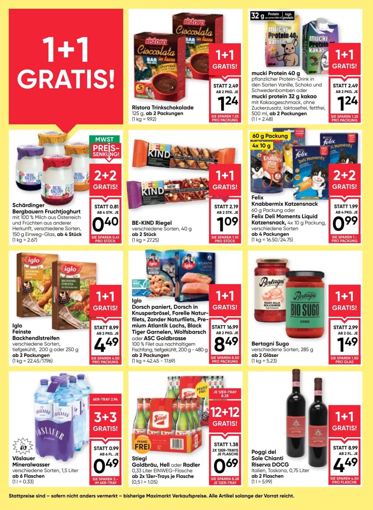 Seite 14 des Maximarkt Flugblatts – Aktuelles Flugblatt