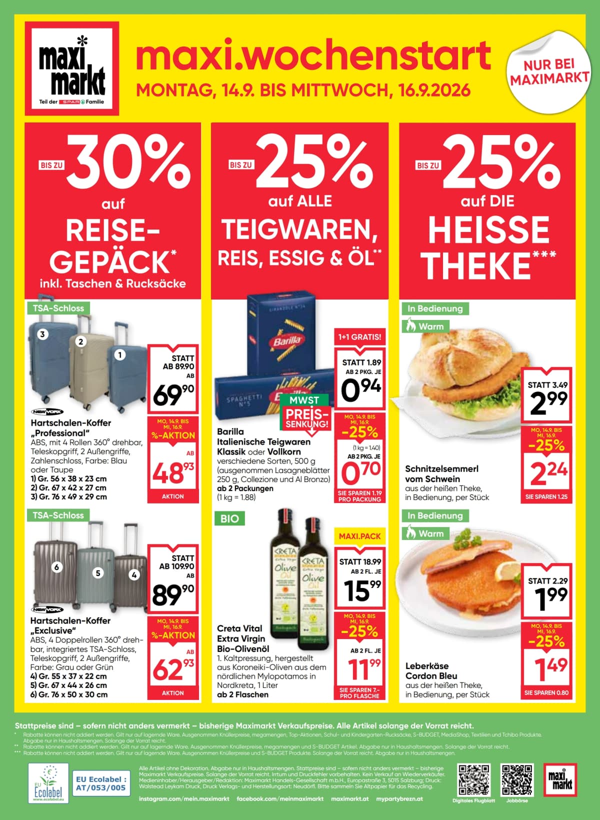 Seite 24 des Maximarkt Flugblatts – Aktuelles Flugblatt ab 08.09.2026.