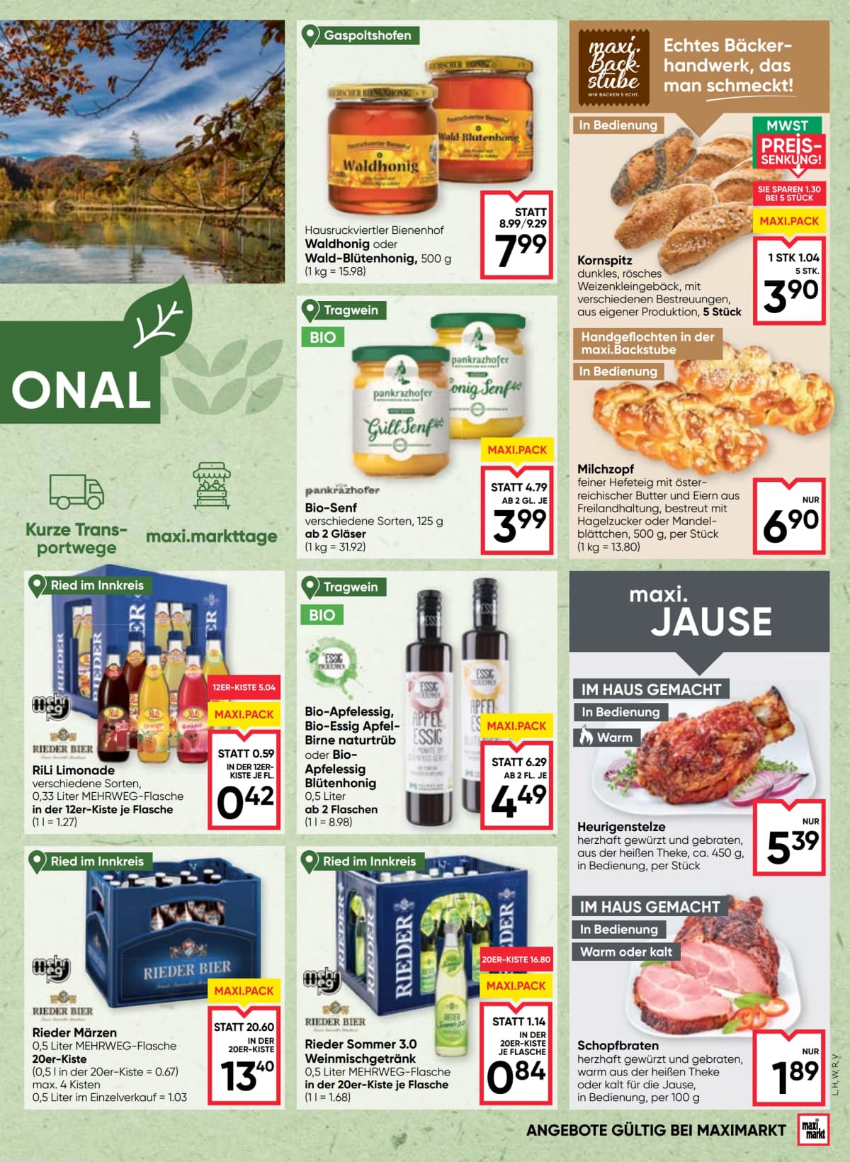 Seite 5 des Maximarkt Flugblatts – Aktuelles Flugblatt