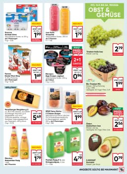 Seite 9 des Maximarkt Prospekts Aktuelles Flugblatt