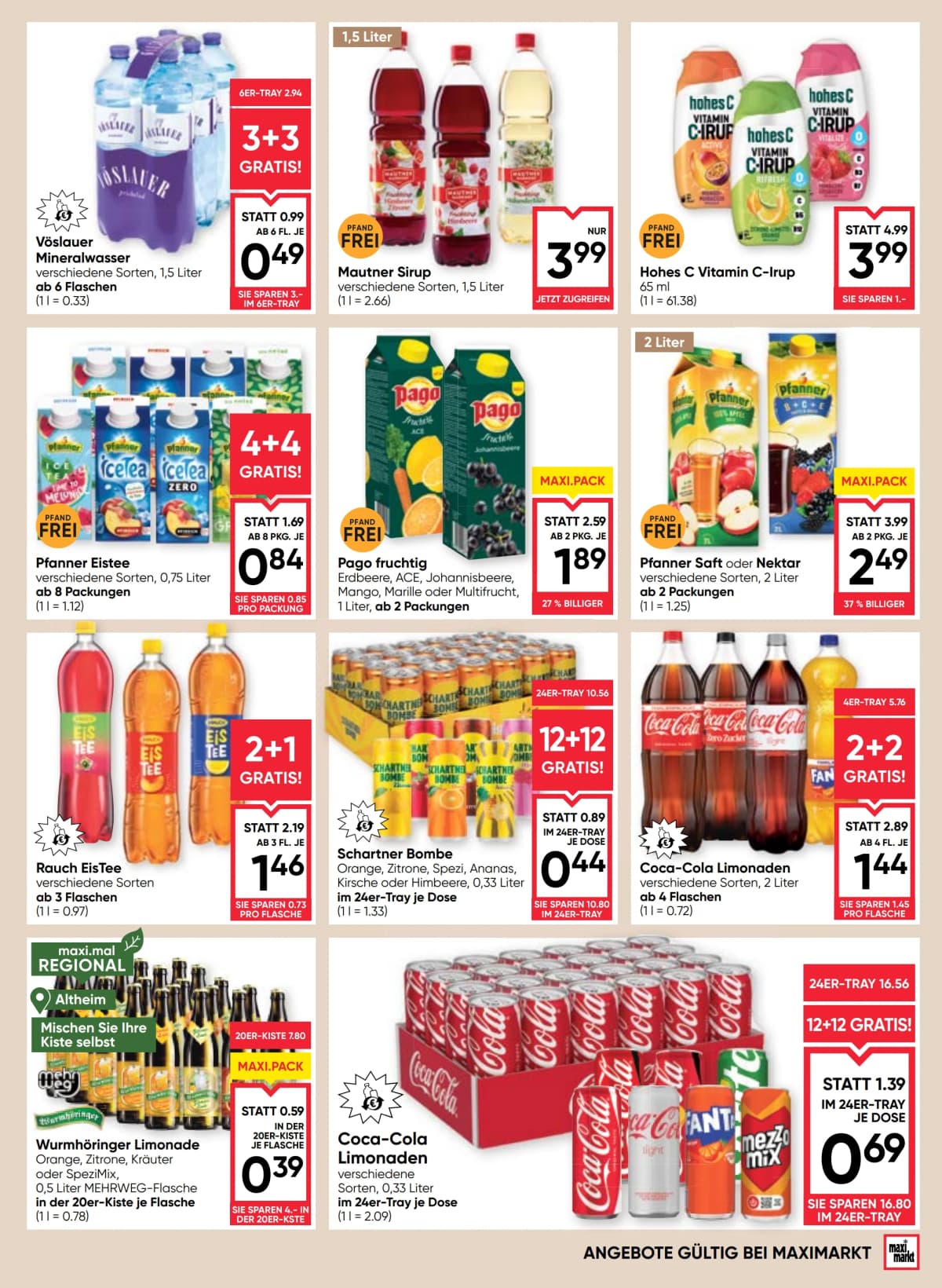 Seite 13 des Maximarkt Flugblatts – Aktuelles Flugblatt