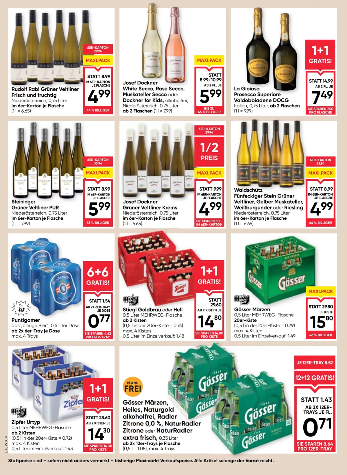 Seite 14 des Maximarkt Flugblatts – Aktuelles Flugblatt