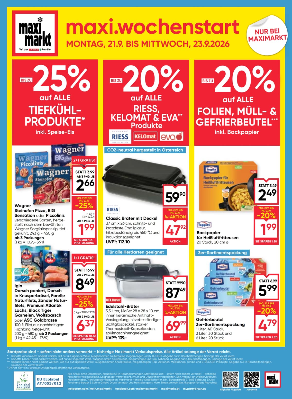 Seite 24 des Maximarkt Flugblatts – Aktuelles Flugblatt
