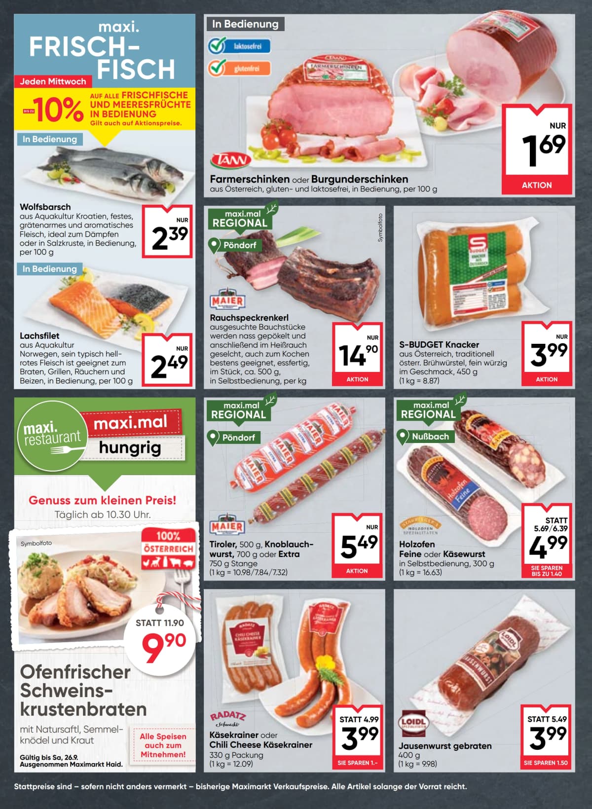 Seite 4 des Maximarkt Flugblatts – Aktuelles Flugblatt