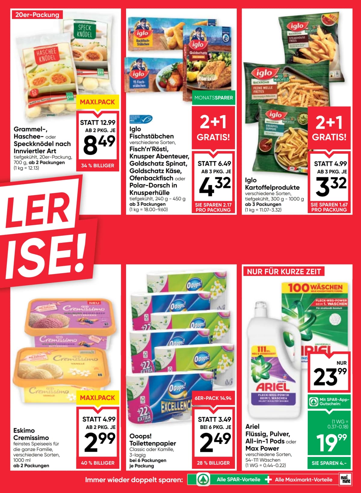 Seite 7 des Maximarkt Flugblatts – Aktuelles Flugblatt