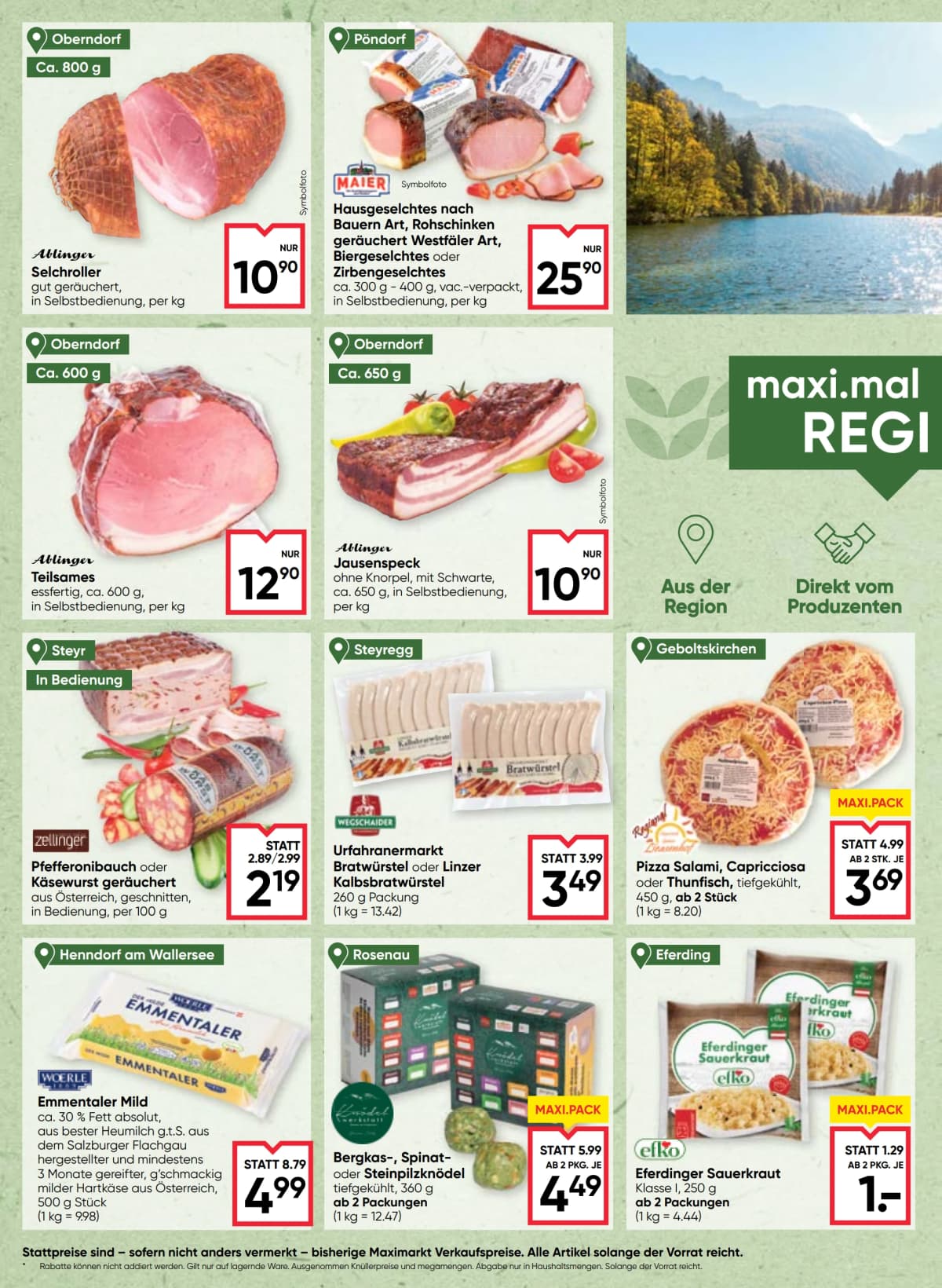 Seite 8 des Maximarkt Flugblatts – Aktuelles Flugblatt