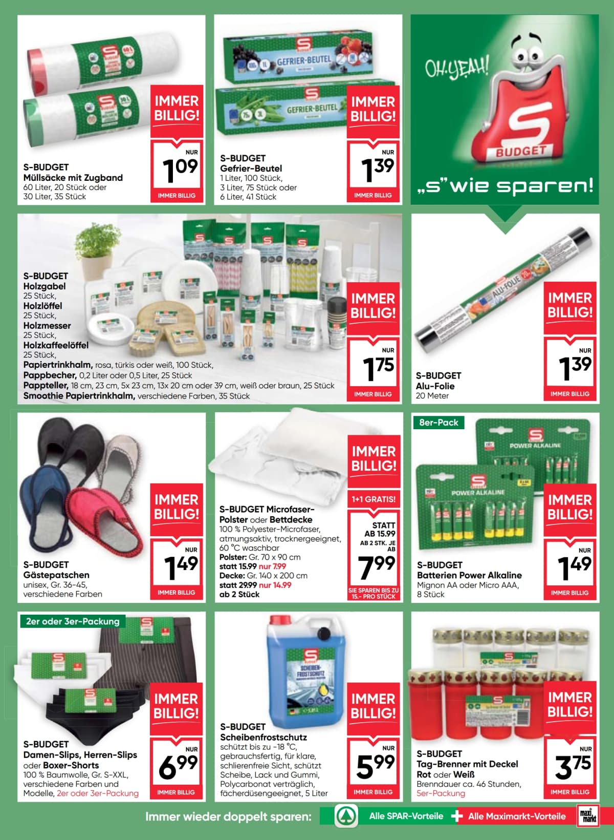 Seite 19 des Maximarkt Flugblatts – Aktuelles Flugblatt