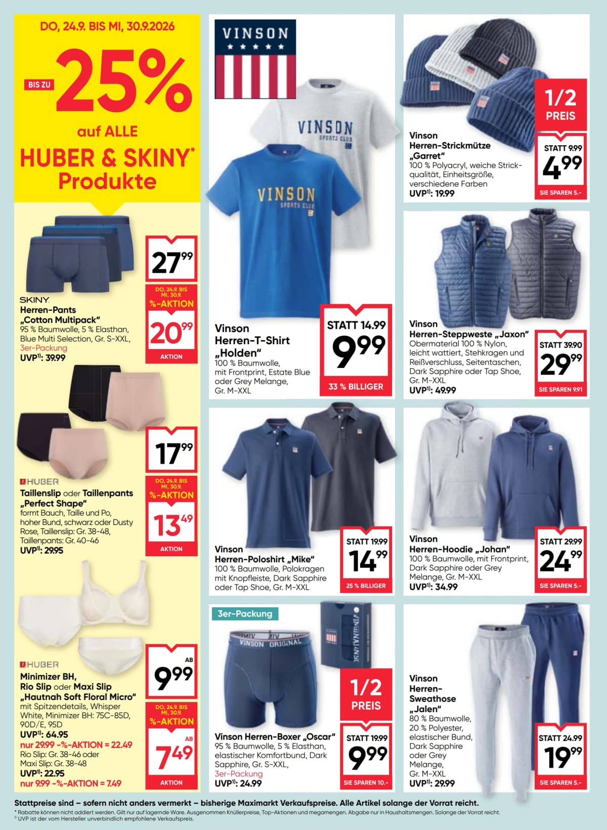 Seite 20 des Maximarkt Flugblatts – Aktuelles Flugblatt