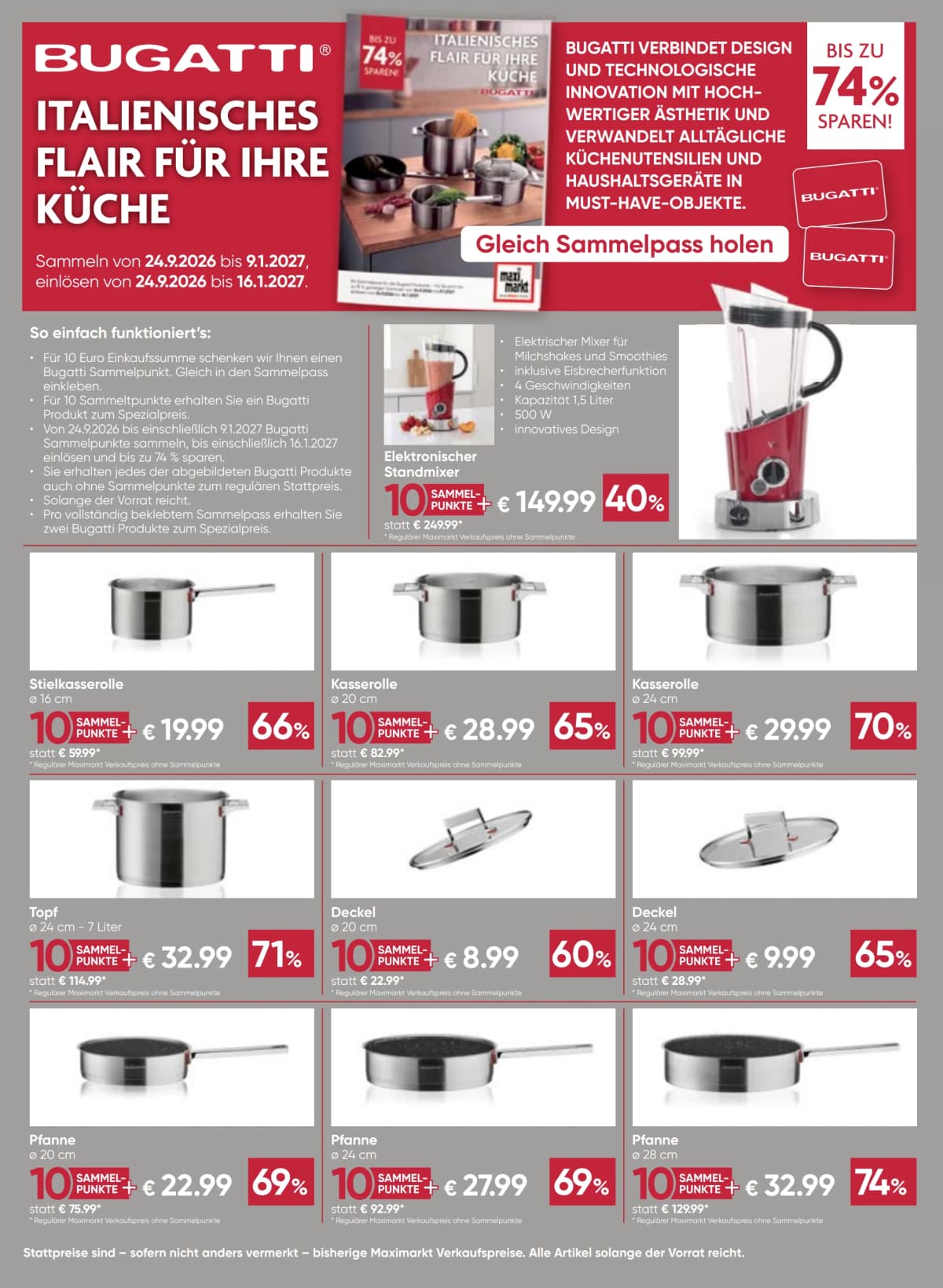 Seite 24 des Maximarkt Flugblatts – Aktuelles Flugblatt