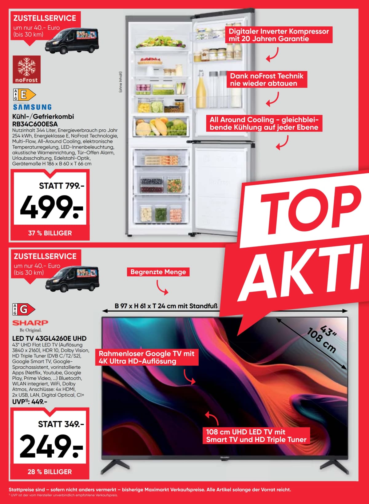 Seite 26 des Maximarkt Flugblatts – Aktuelles Flugblatt
